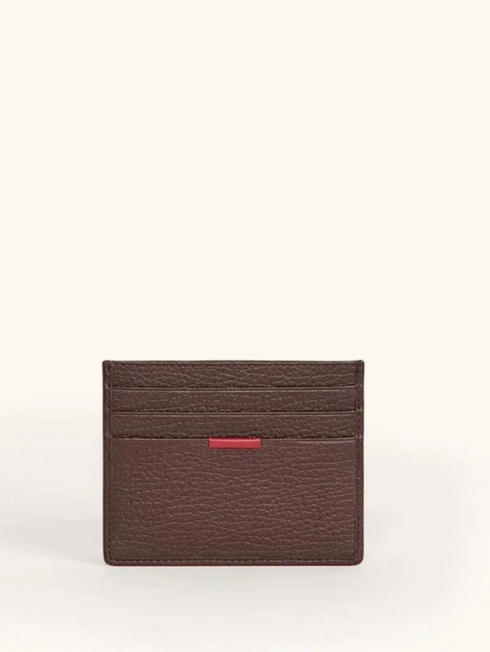Hammitt Wallet CAMBRIA CARD CASE - Bourbon/Gunmetal